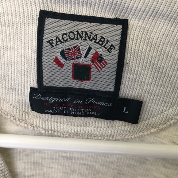 Vintage Faconnable French Pullover Sweater - Picture 3 of 6